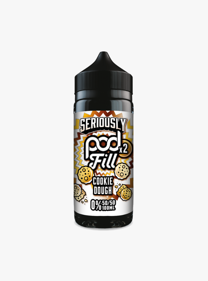Doozy | Seriously Pod Fill X2 | Cookie Dough | Shortfill | 100ml