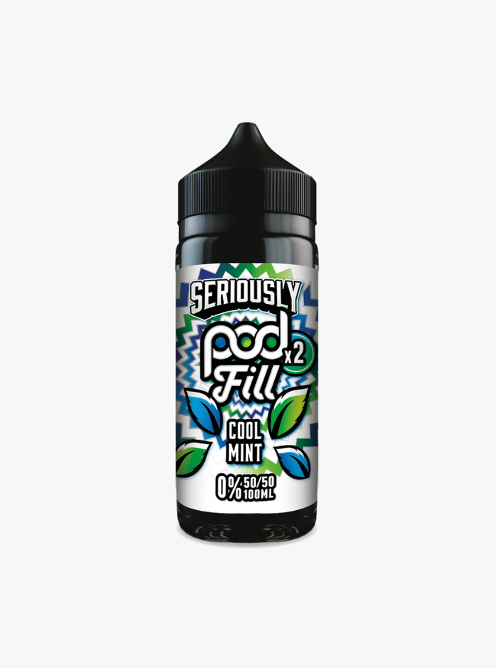 Doozy | Seriously Pod Fill X2 | Cool Mint | Shortfill | 100ml