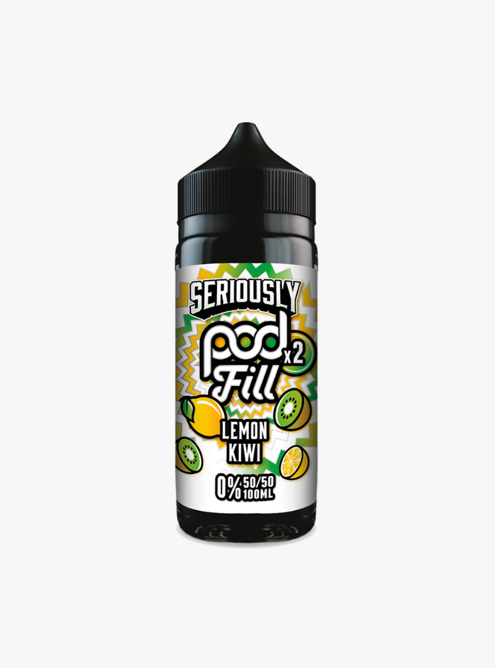 Doozy | Seriously Pod Fill X2 | Lemon Kiwi | Shortfill | 100ml