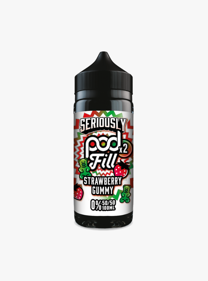 Doozy | Seriously Pod Fill X2 | Strawberry Gummy | Shortfill | 100ml