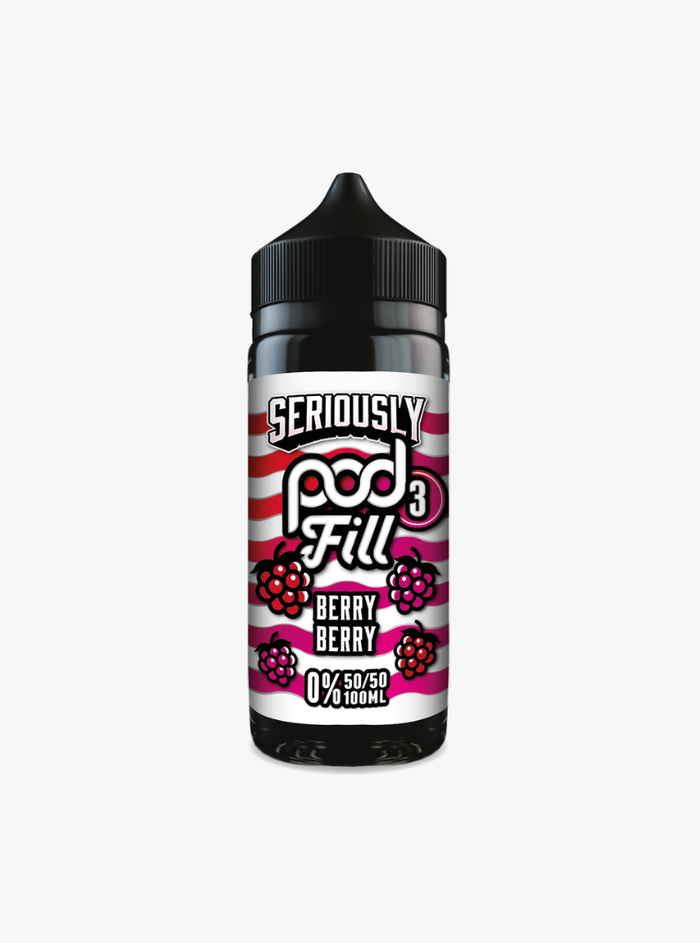 Doozy | Seriously Pod Fill X3 | Berry Berry | Shortfill | 100ml