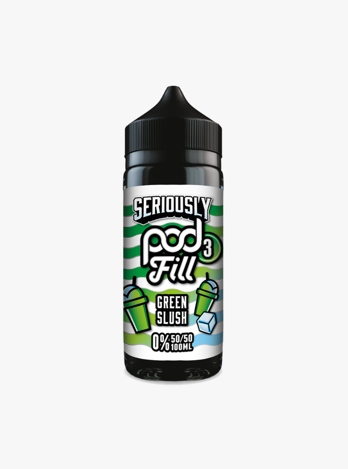 Doozy | Seriously Pod Fill X3 | Green Slush | Shortfill | 100ml