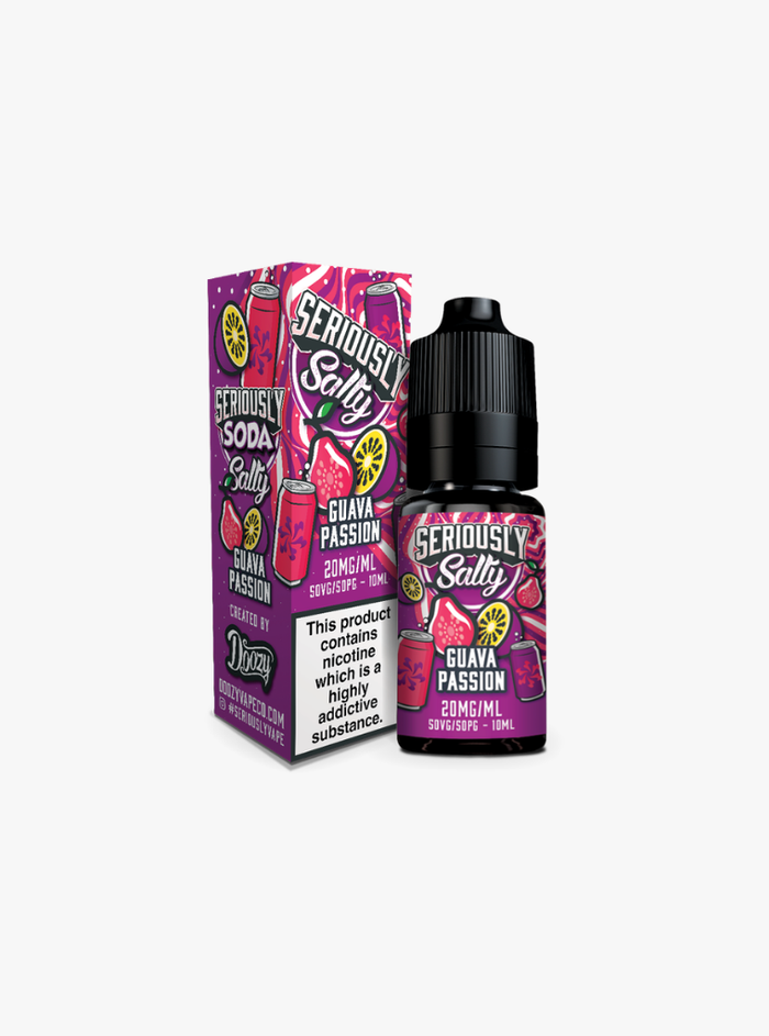 Doozy | Seriously Salty Soda | Guava Passion | Nic Salt | 20mg