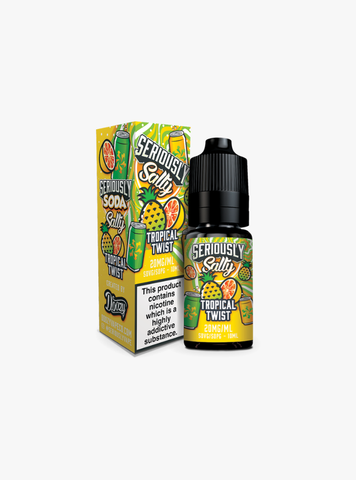 Doozy | Seriously Salty Soda | Tropical Twist | Nic Salt | 5mg