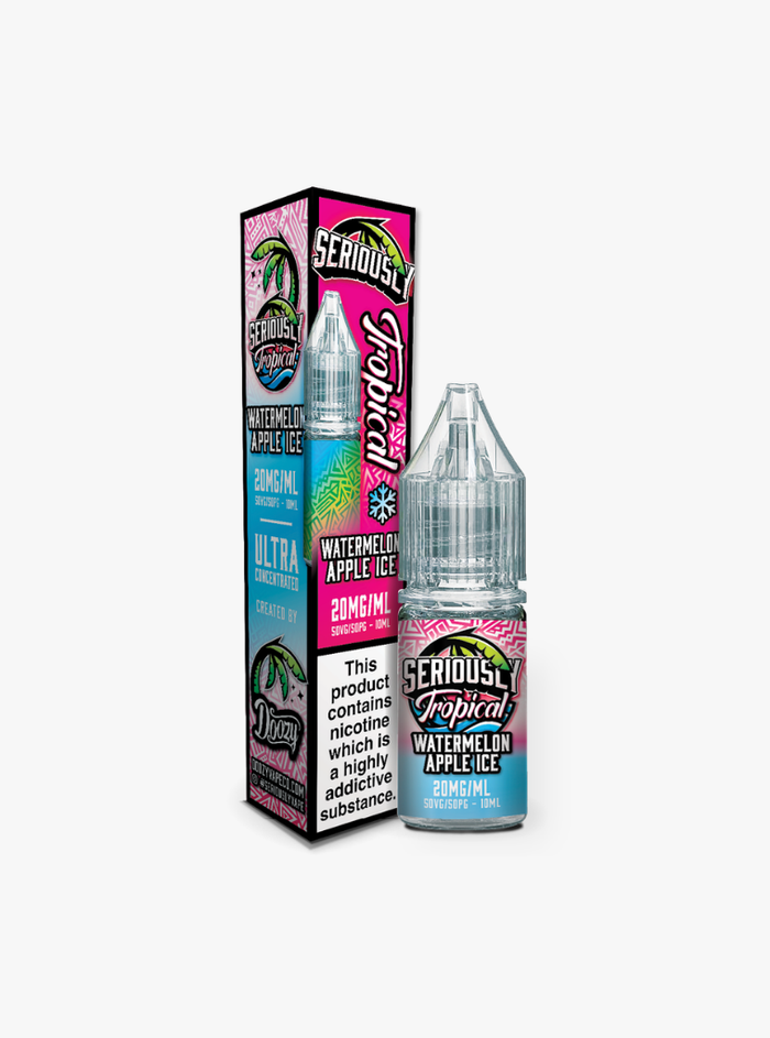 Doozy | Seriously Tropical | Watermelon Apple Ice | Nic Salt | 10mg