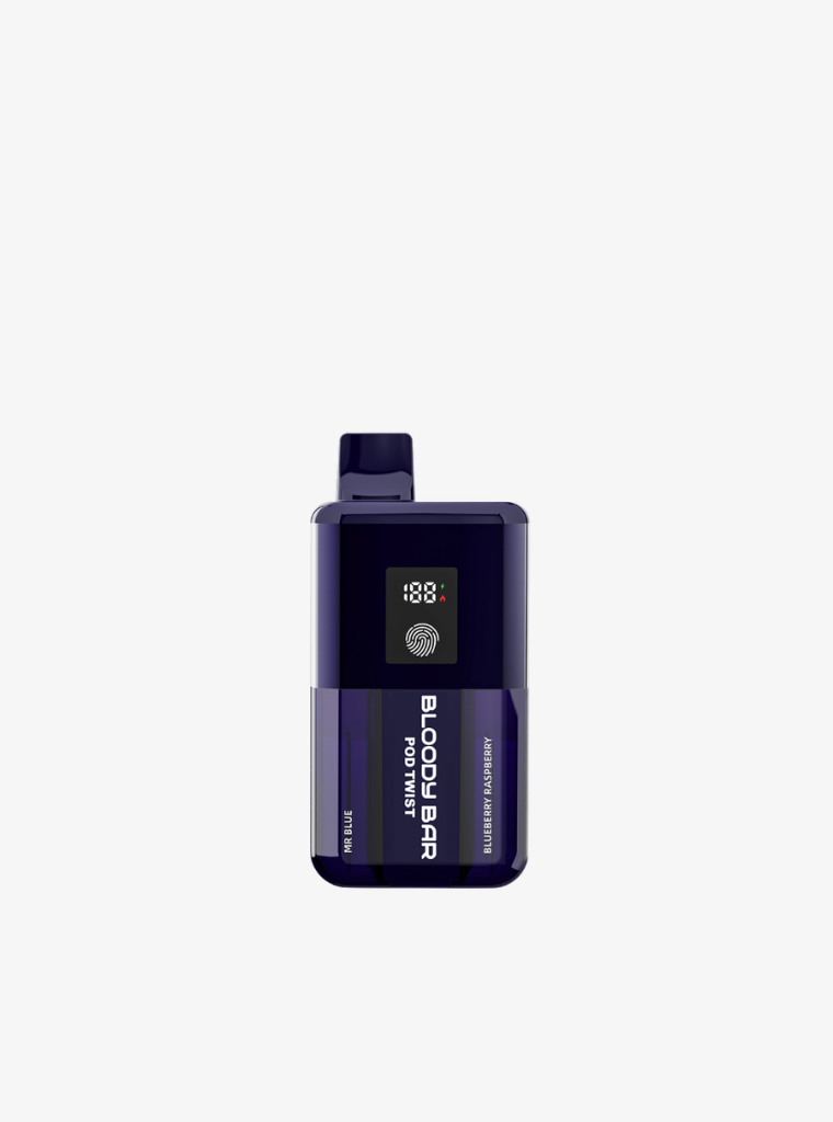 Bloody Bar | Pod Twist 20K | Mr Blue/Blueberry Raspberry | Prefilled Pod Kit | 20mg