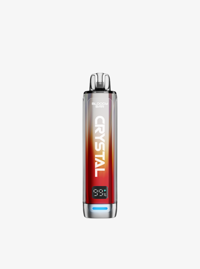 Crystal 10K | Bloody Bar | Strawberry Ice | Prefilled Pod Kit | 20mg-1