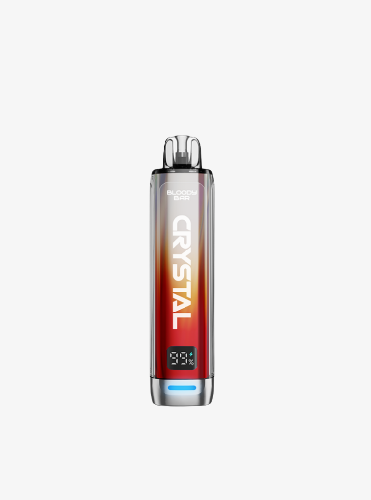 Crystal 10K | Bloody Bar | Strawberry Raspberry Cherry Ice | Prefilled Pod Kit | 20mg-1