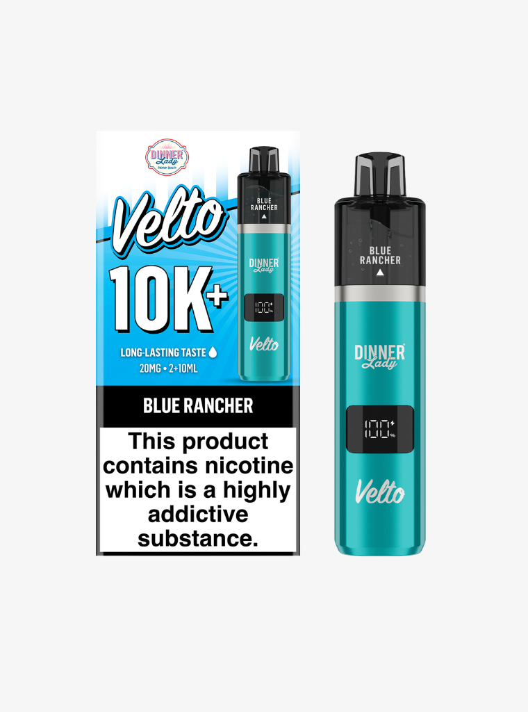 Dinner Lady | Velto 10K | Blue Rancher | Prefilled Pod Kit | 20mg