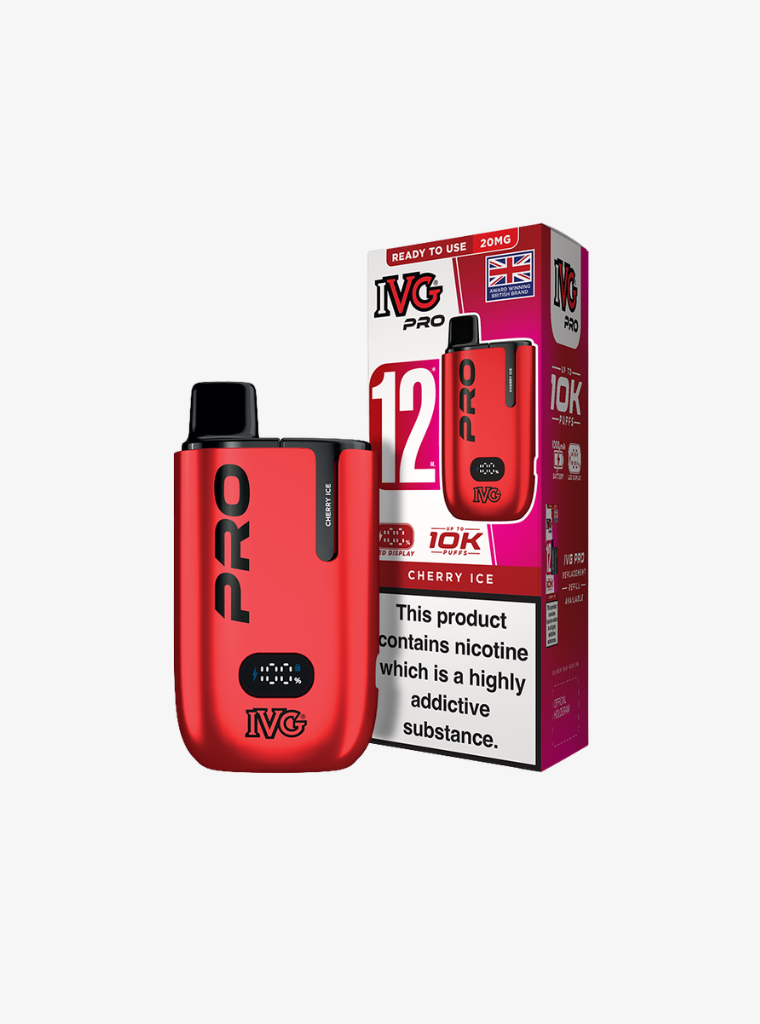 IVG | PRO 12 | Cherry Ice | Prefilled Pod Kit | 20mg