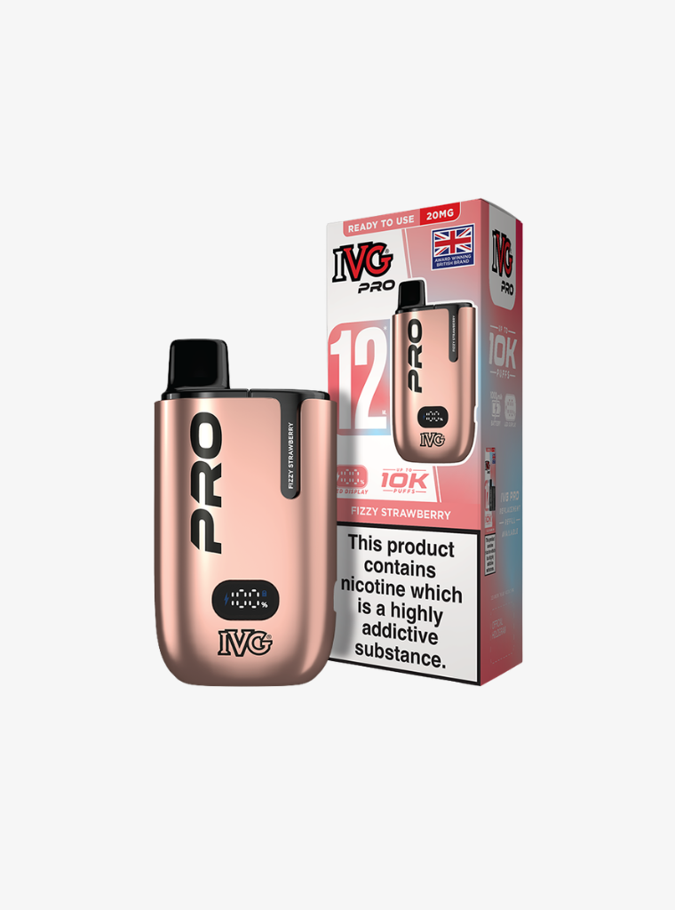 IVG | PRO 12 | Fizzy Strawberry | Prefilled Pod Kit | 20mg-1