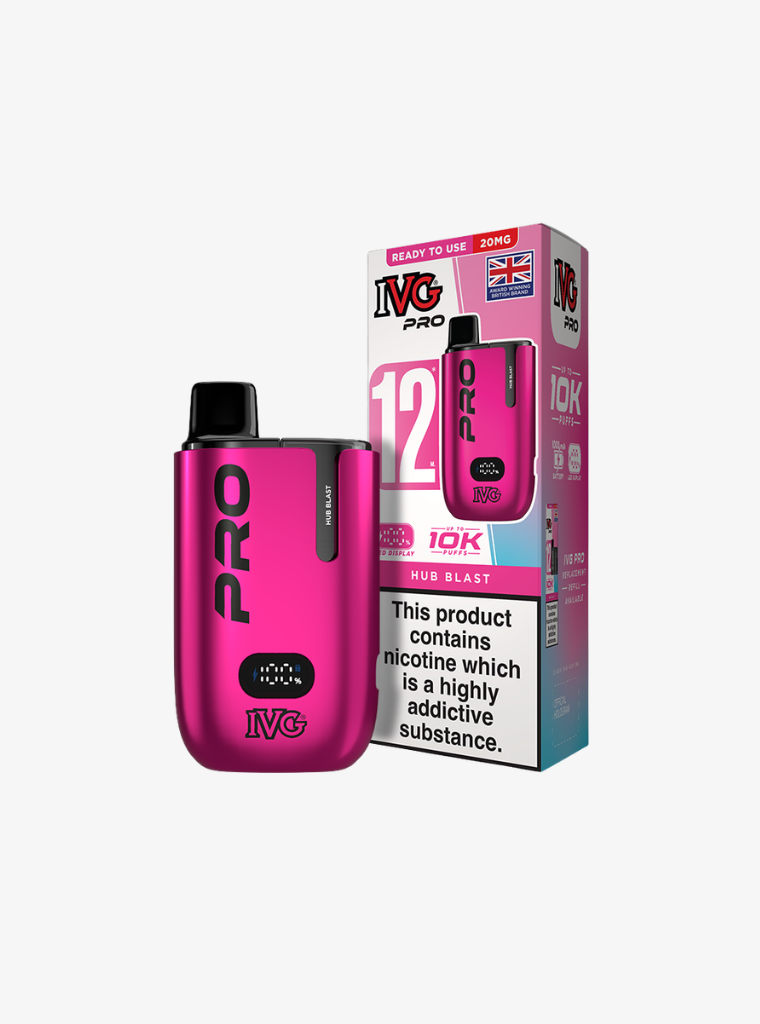 IVG | PRO 12 | Hub Blast | Prefilled Pod Kit | 20mg