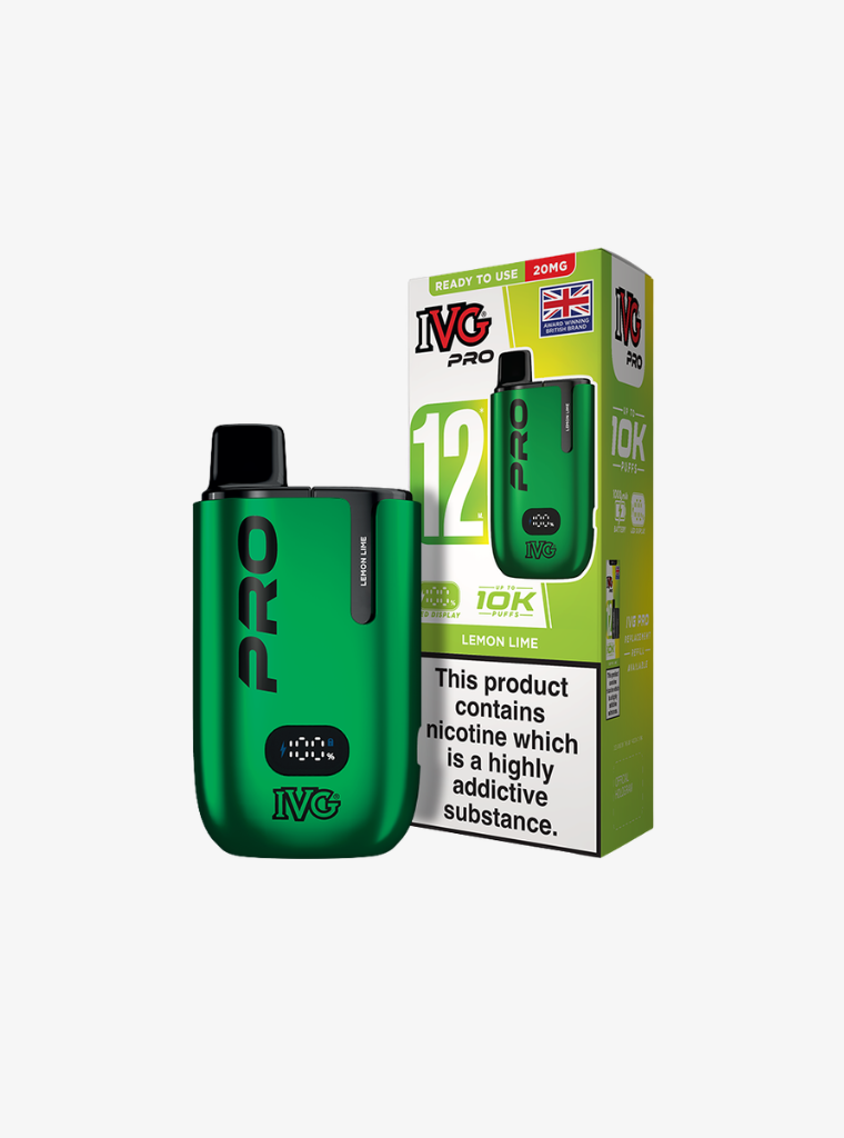 IVG | PRO 12 | Lemon Lime | Prefilled Pod Kit | 20mg