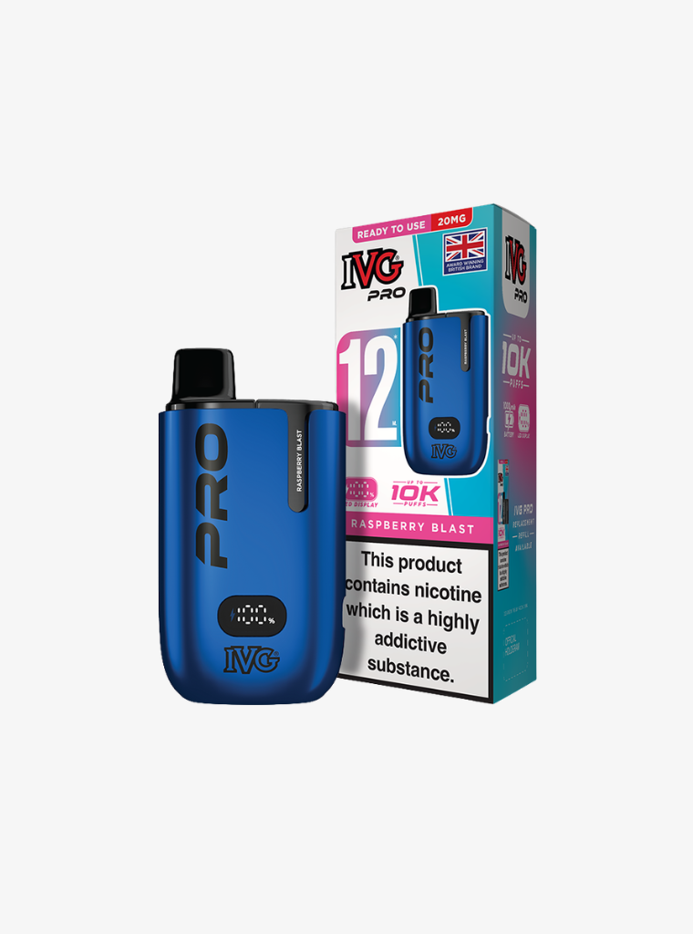 IVG | PRO 12 | Raspberry Blast | Prefilled Pod Kit | 20mg