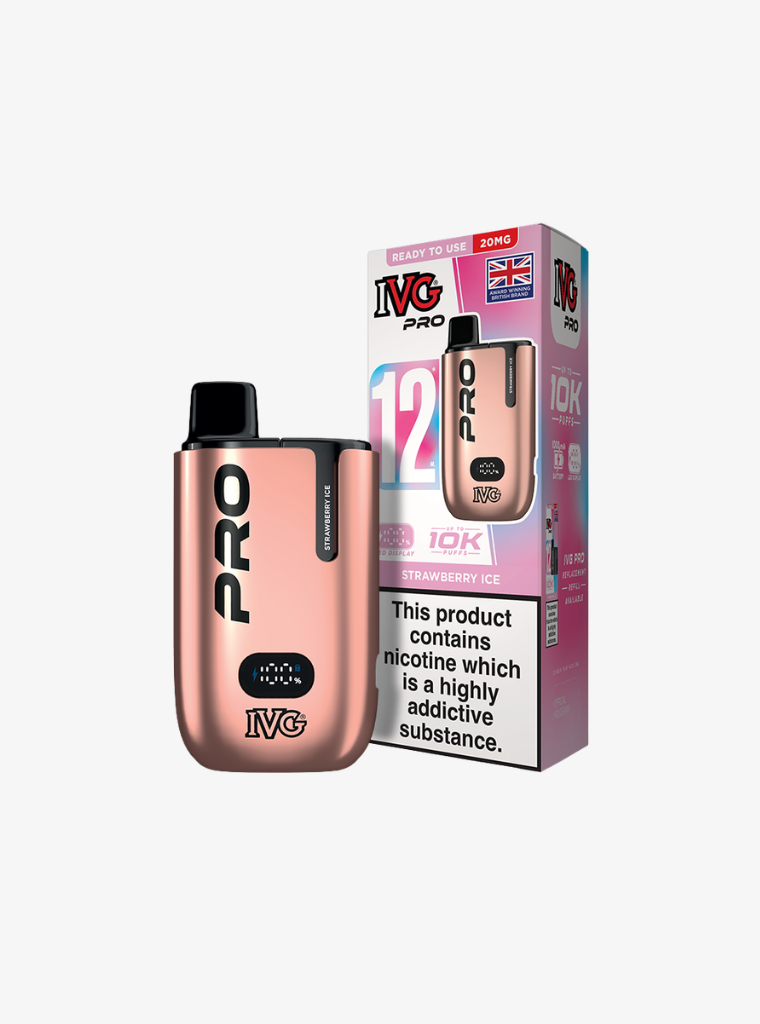 IVG | PRO 12 | Strawberry Ice | Prefilled Pod Kit | 20mg