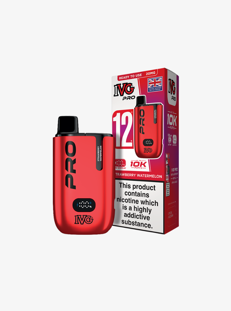 IVG | PRO 12 | Strawberry Watermelon | Prefilled Pod Kit | 20mg