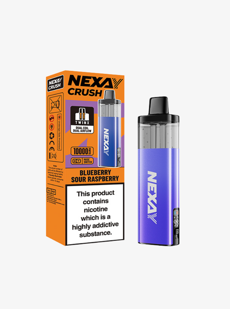 Voopoo | Nexay Crush 10K | Blueberry Sour Raspberry | Prefilled Pod Kit-1