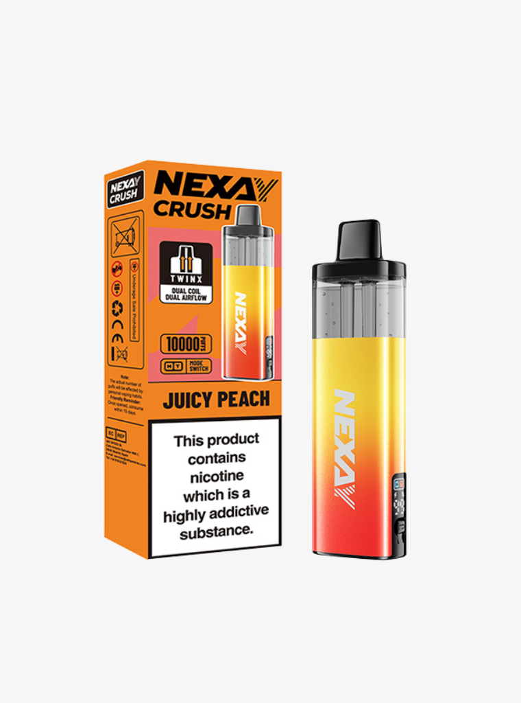Voopoo | Nexay Crush 10K | Juicy Peach | Prefilled Pod Kit