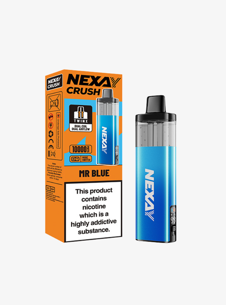 Voopoo | Nexay Crush 10K | Mr. Blue | Prefilled Pod Kit-1