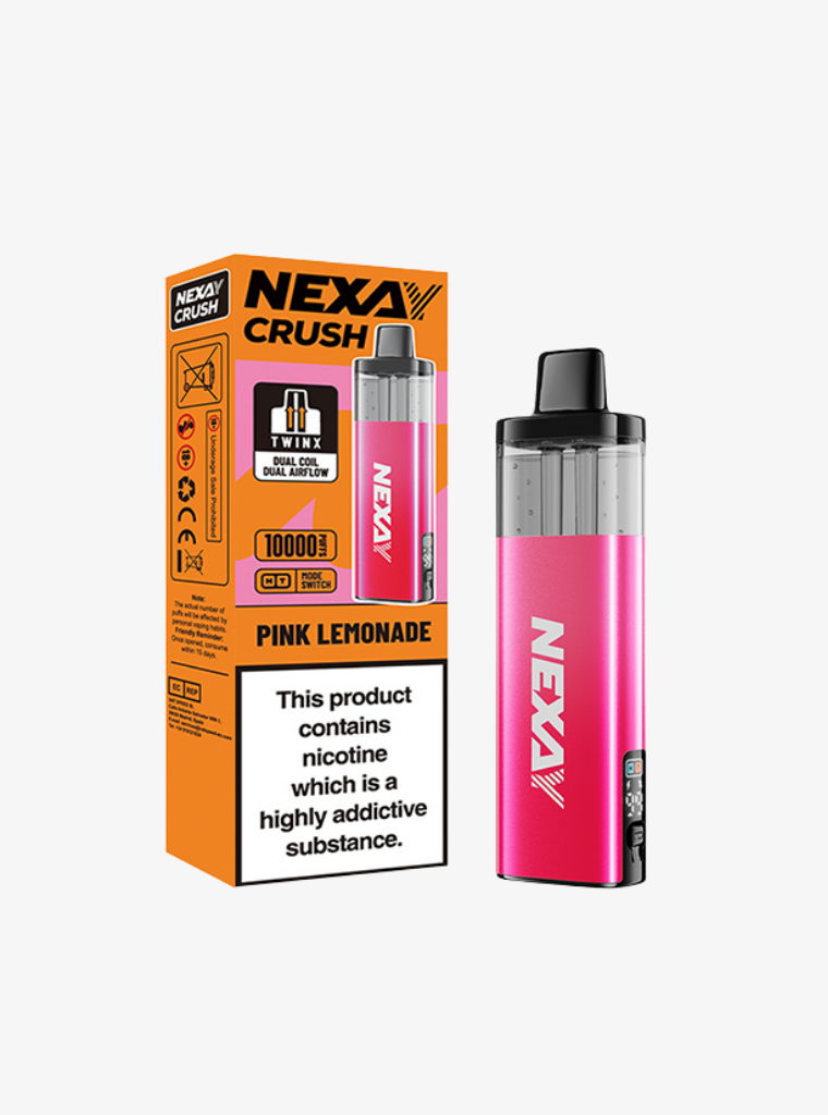 Voopoo | Nexay Crush 10K | Pink Lemonade | Prefilled Pod Kit
