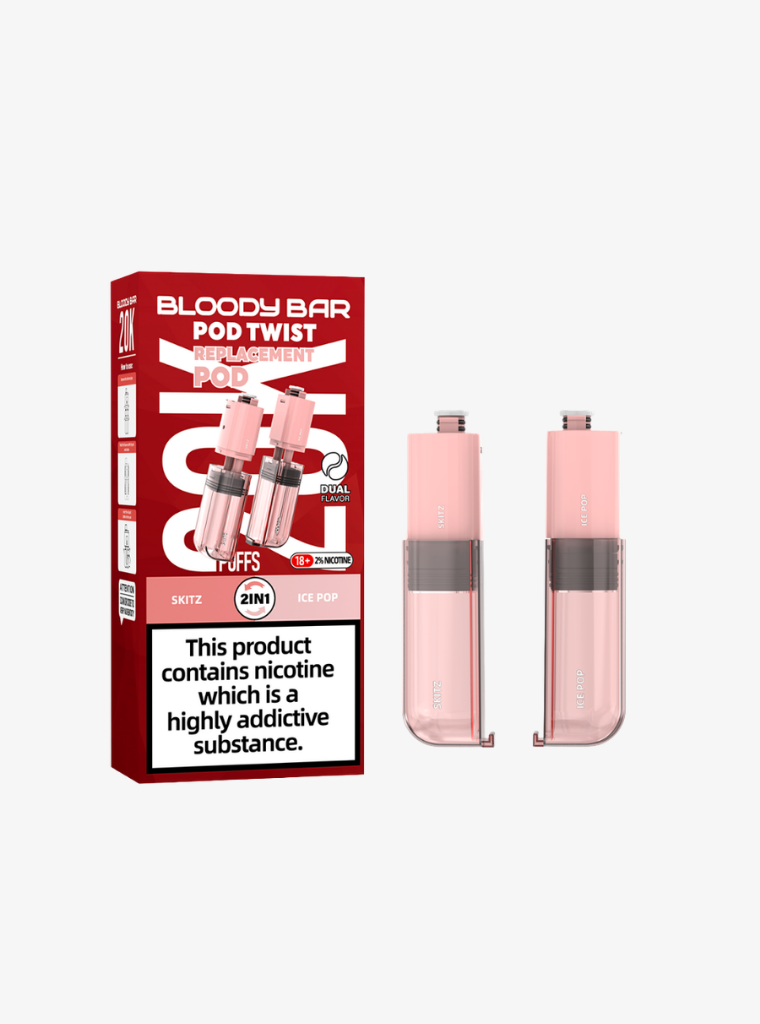 Bloody Bar | Pod Twist 20K | Skitz/Ice Pop | Prefilled Pods | 20mg