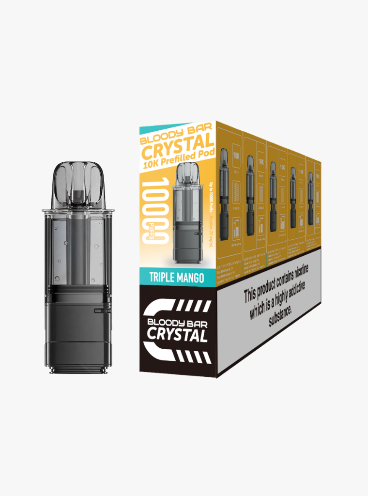 Crystal 10K | Bloody Bar | Triple Mango | Prefilled Pods | 20mg
