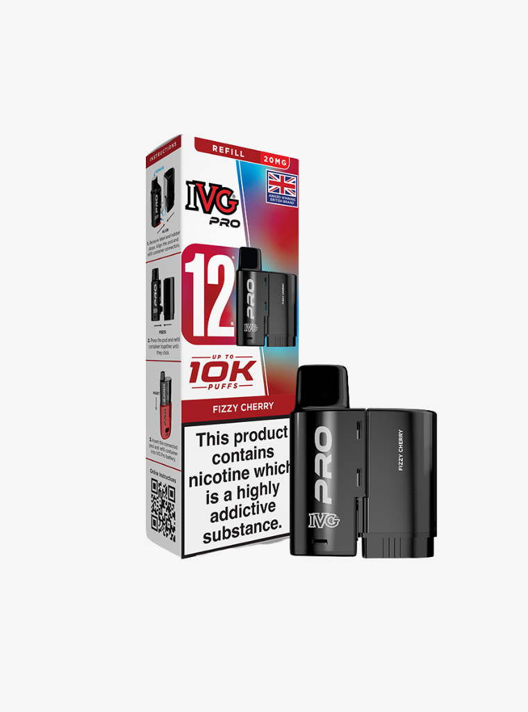 IVG | PRO 12 | Fizzy Cherry | Prefilled Pods | 20mg