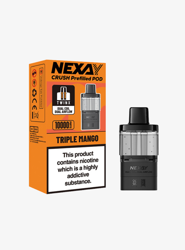 Voopoo | Nexay Crush 10K | Triple Mango | Prefilled Pods-1