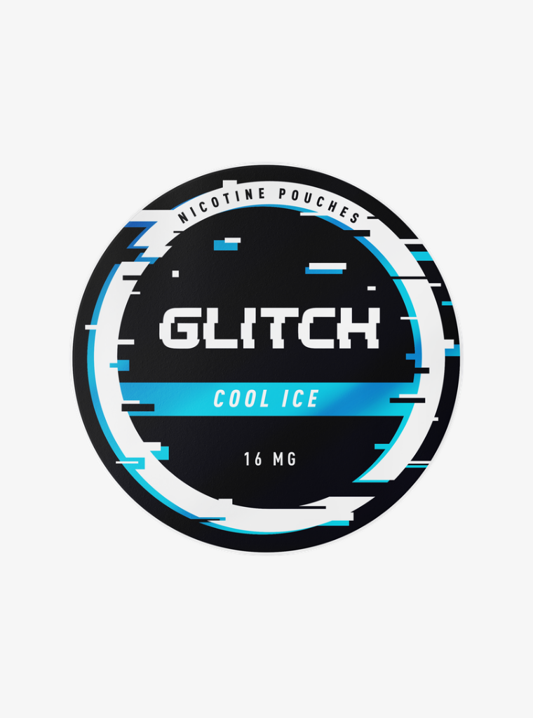 Glitch | Cool Ice | Nic Pouches | 16mg per pouch-1
