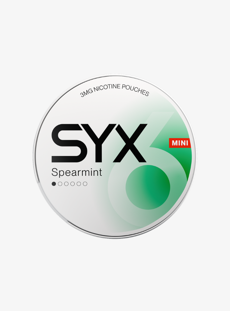 SYX | Spearmint | Nic Pouches | Mini 3mg per pouch-1
