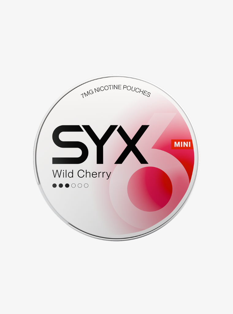 SYX | Wild Cherry | Nic Pouches | Mini 7mg per pouch