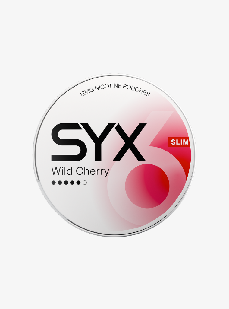 SYX | Wild Cherry | Nic Pouches | Slim 12mg per pouch