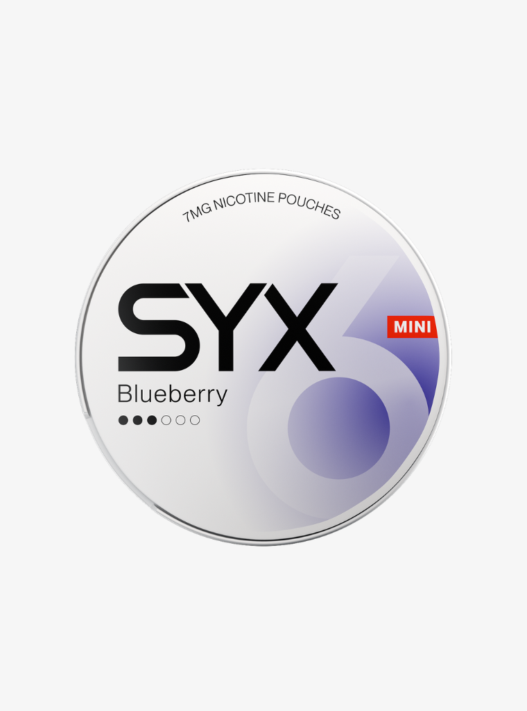 SYX | Blueberry | Nic Pouches | Mini 7mg per pouch-1