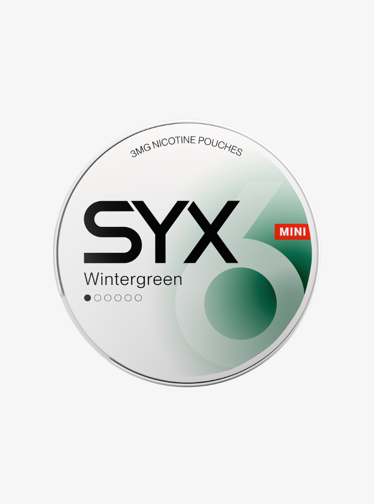 SYX | Wintergreen | Nic Pouches | Mini 3mg per pouch-1
