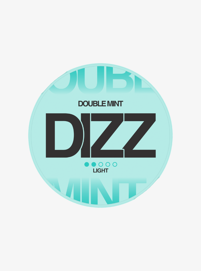 DIZZ | Double Mint | Nic Pouches | 4mg per pouch