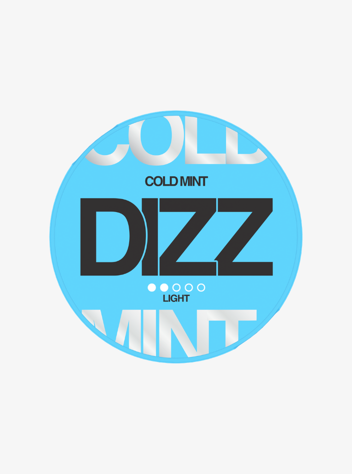 DIZZ | Cold Mint | Nic Pouches | 4mg per pouch
