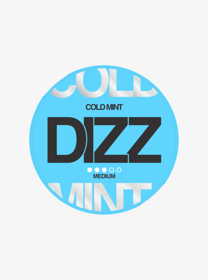DIZZ | Cold Mint | Nic Pouches | 8.3mg per pouch