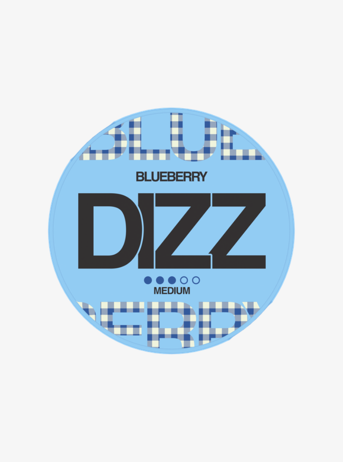 DIZZ | Blueberry | Nic Pouches | 8.3mg per pouch