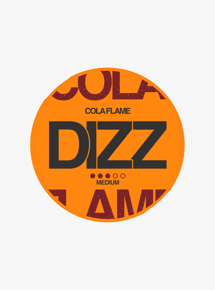 DIZZ | Cola Flame | Nic Pouches | 8.3mg per pouch