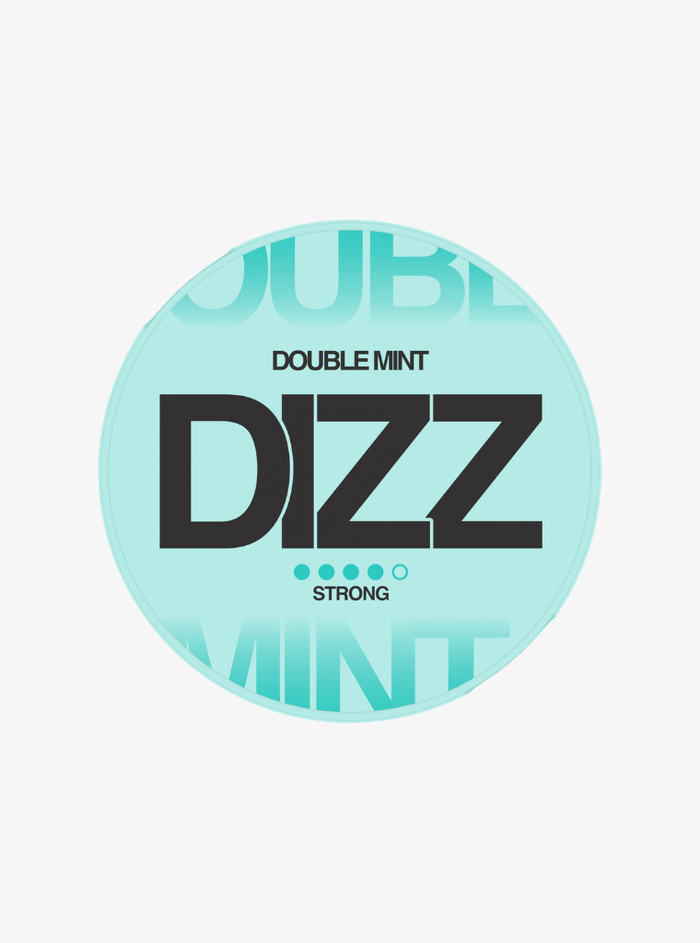 DIZZ | Double Mint | Nic Pouches | 17.5mg per pouch