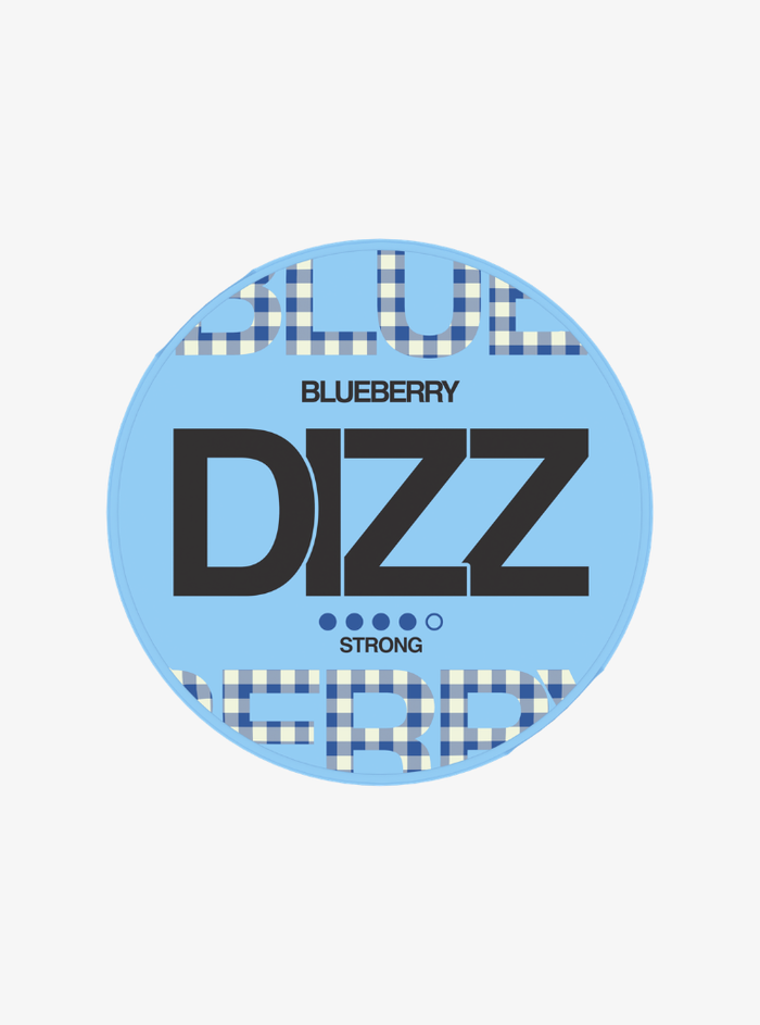 DIZZ | Blueberry | Nic Pouches | 17.5mg per pouch