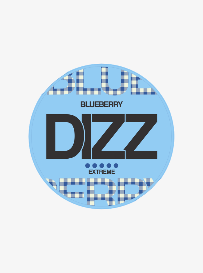 DIZZ | Blueberry | Nic Pouches | 25mg per pouch