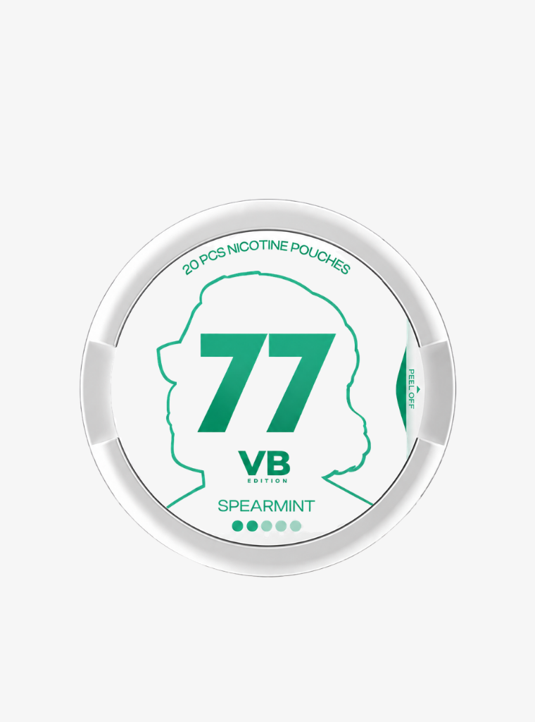 77 | VB Edition | Spearmint | Nic Pouches | 5.2mg per pouch-1