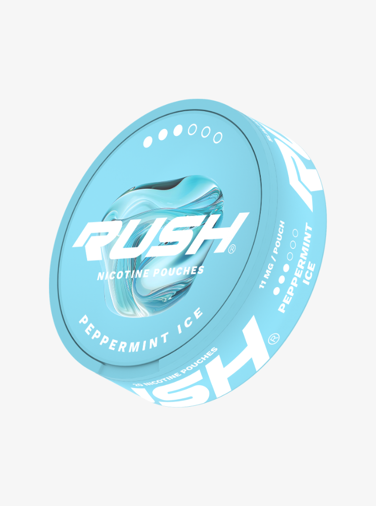 RUSH | Peppermint Ice | Nic Pouches | Pro 11mg per pouch-1