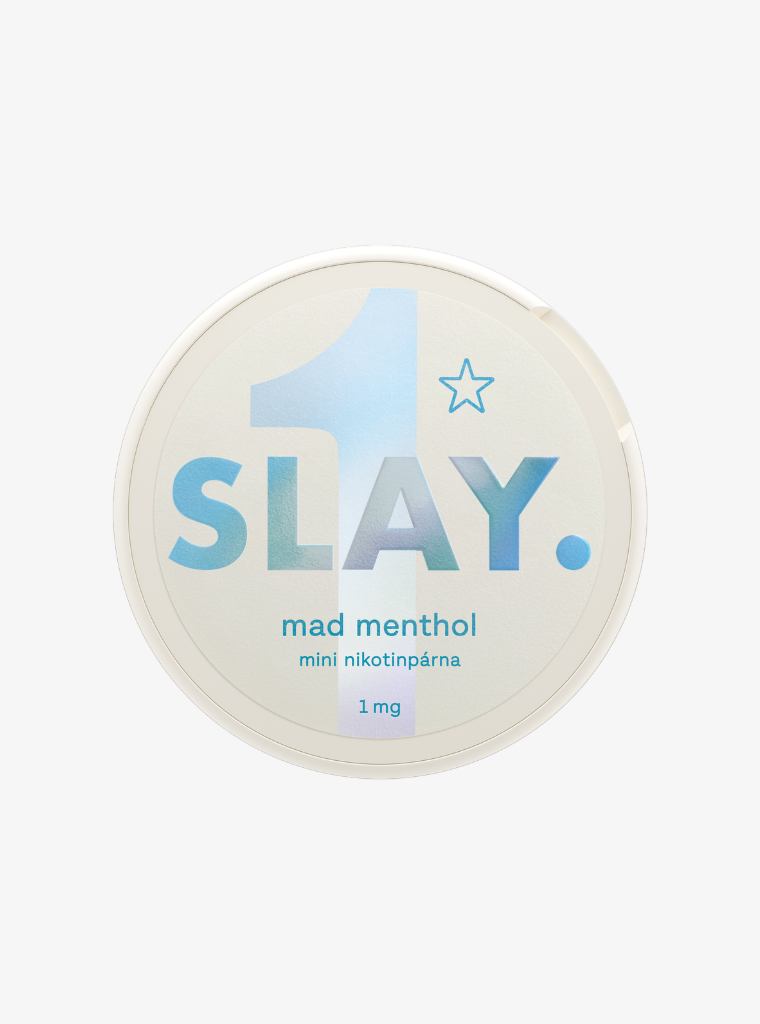 SLAY | Mad Menthol | Nic Pouches | 1mg per pouch-1