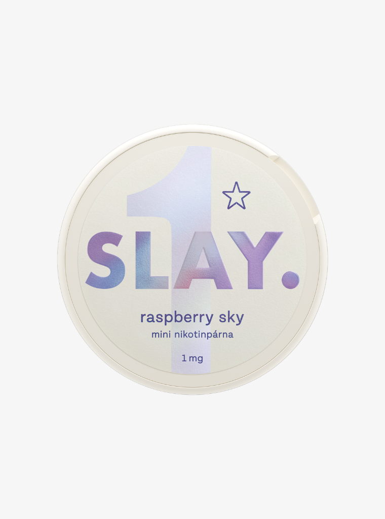 SLAY | Raspberry Sky | Nic Pouches | 1mg per pouch-1