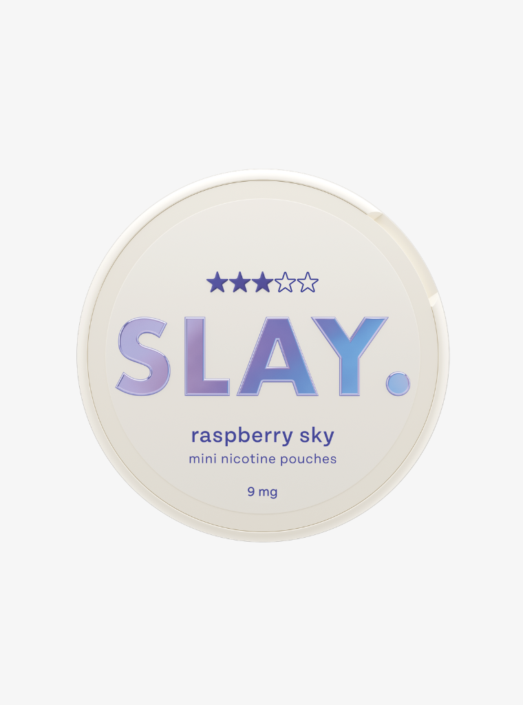 SLAY | Raspberry Sky | Nic Pouches | 9mg per pouch-1