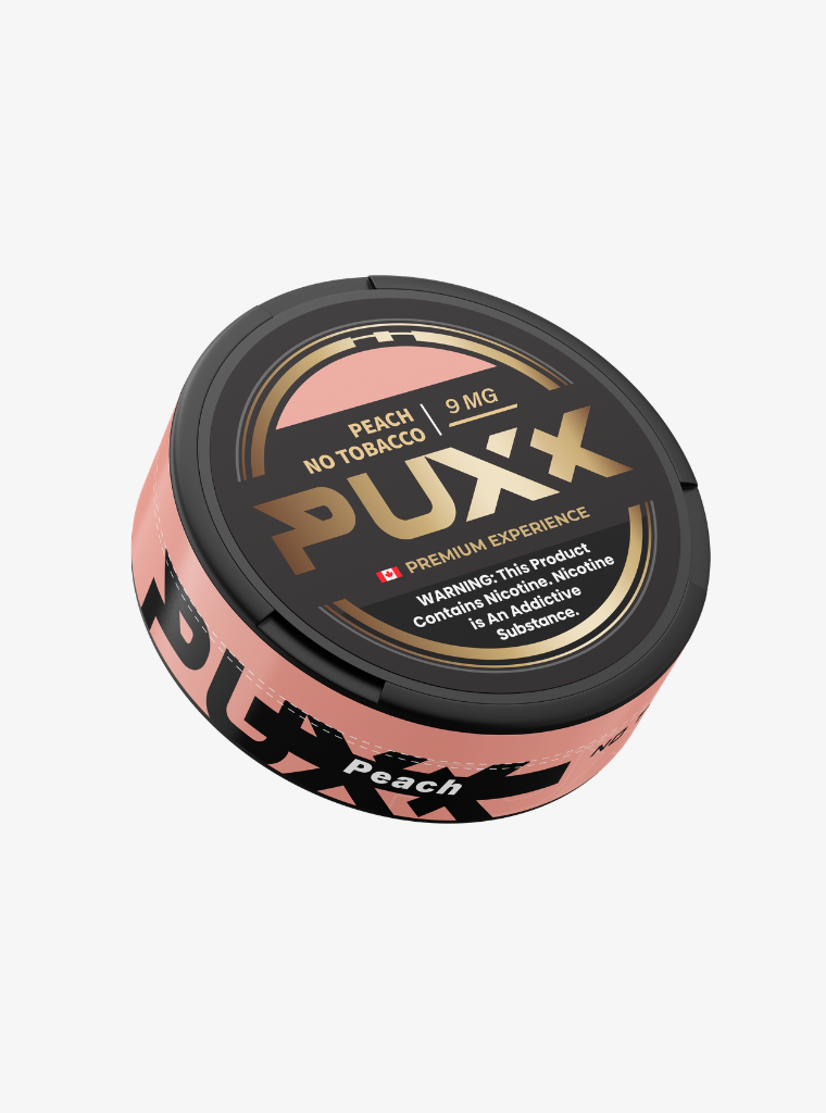 PUXX | Peach | Nic Pouches | 9mg per pouch-1