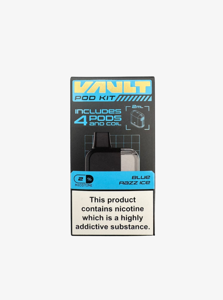 Vault Bar 10K | Prefilled Pods | Blue Razz Ice | 20mg