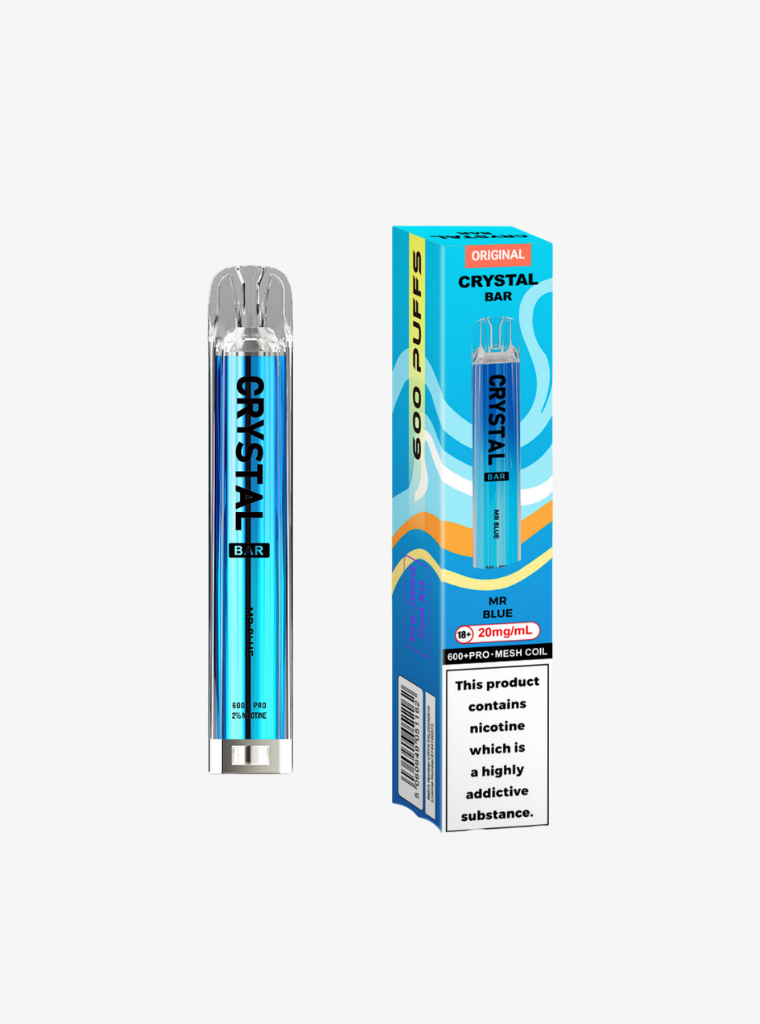 Crystal Bar | Prefilled Pod Kit | Mr Blue | 20mg | 600 Puffs